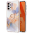 CaseBody Samsung Galaxy A32 marble case met ringhouder Meerkleurig