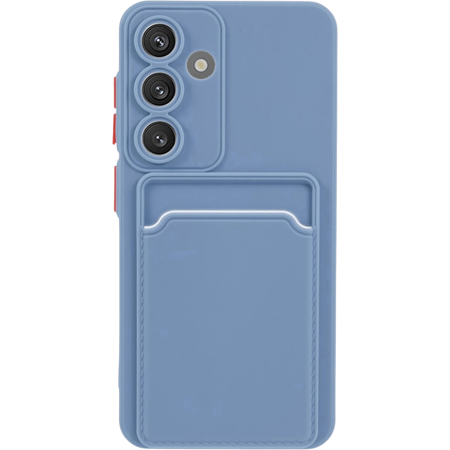 CaseBody Samsung Galaxy A05s Telefoonhoesje met Kaarthouder Blauw