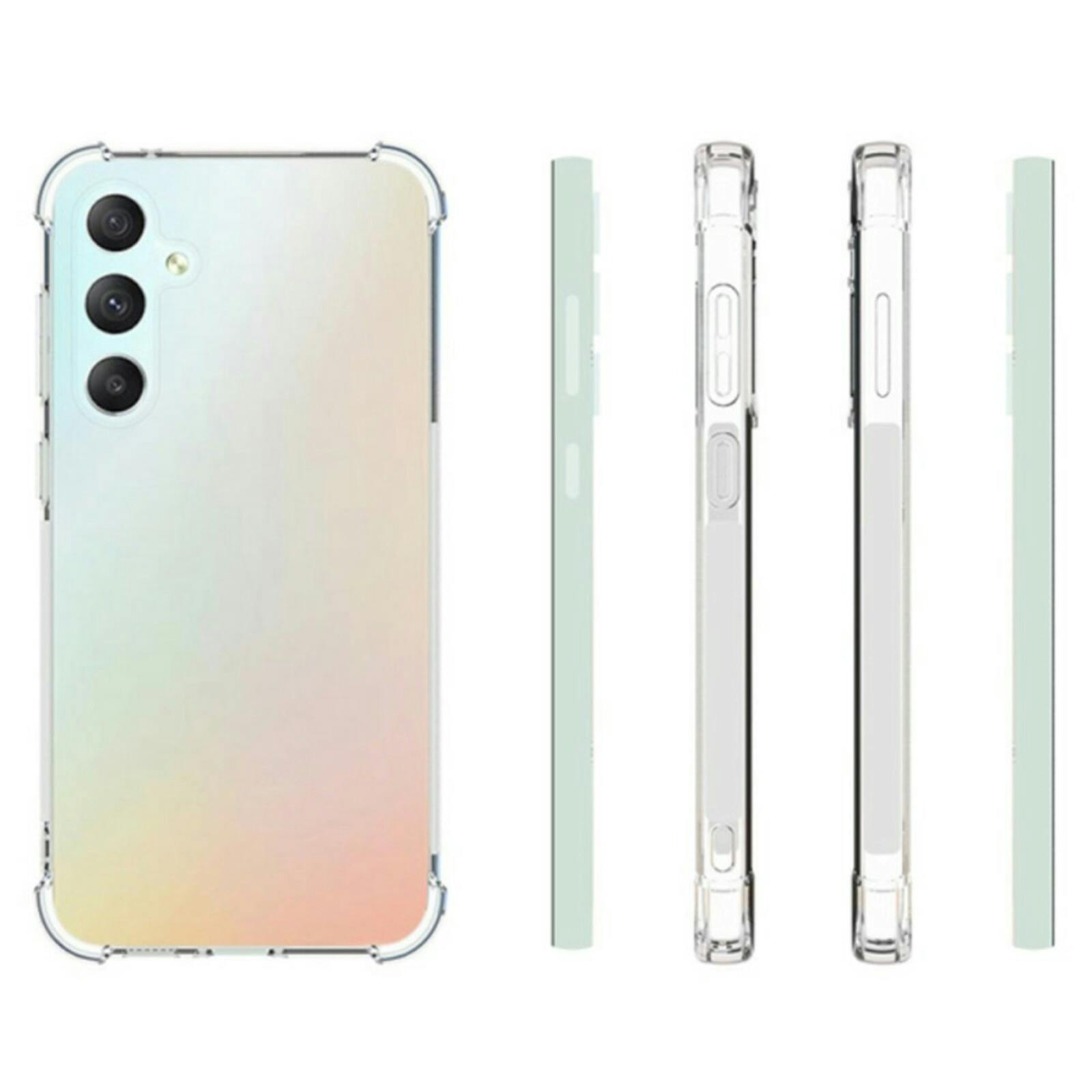 CaseBody Samsung Galaxy S23 FE Shockproof Hoesje Transparant