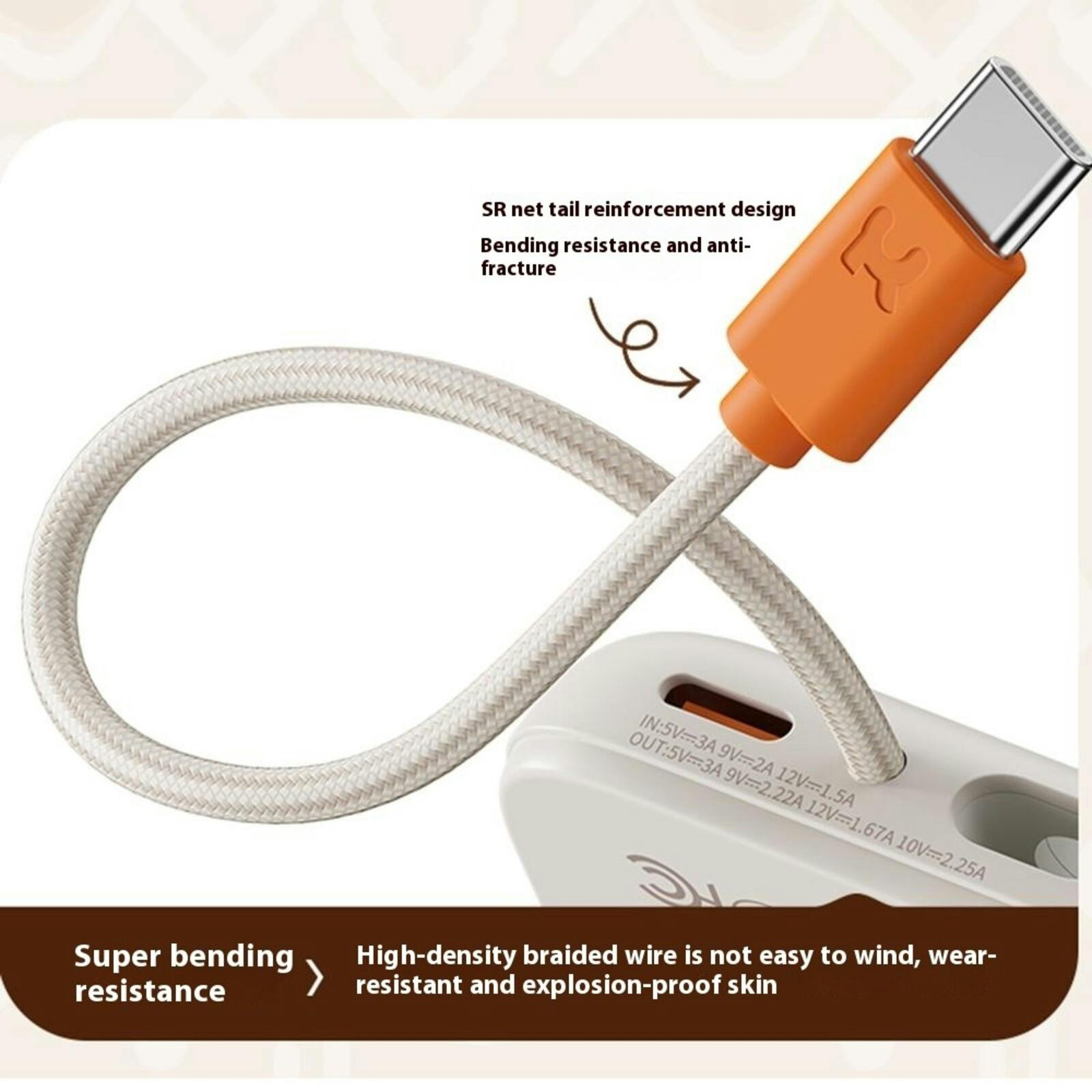 ROCK 10.000mAh MagSafe On-the-Go Powerbank Beige 10.000 mAh