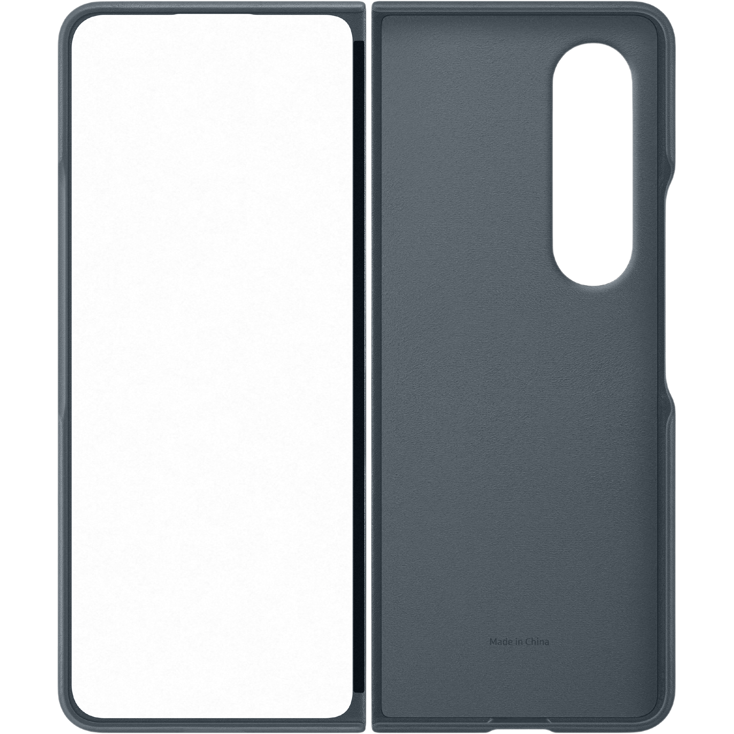 Samsung Galaxy Z Fold4 Leren Hoesje Groen