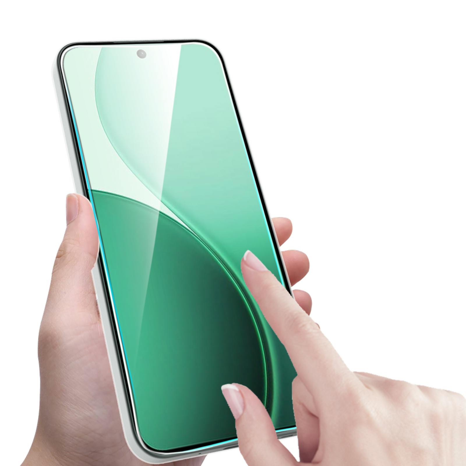 Just in Case Oppo Reno14 5G Glazen Screenprotector