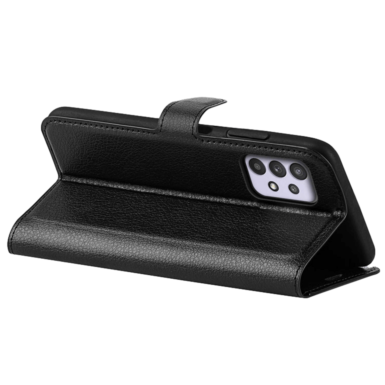 Mocaa Samsung Galaxy A53 Portemonnee Hoesje Pasjes Zwart