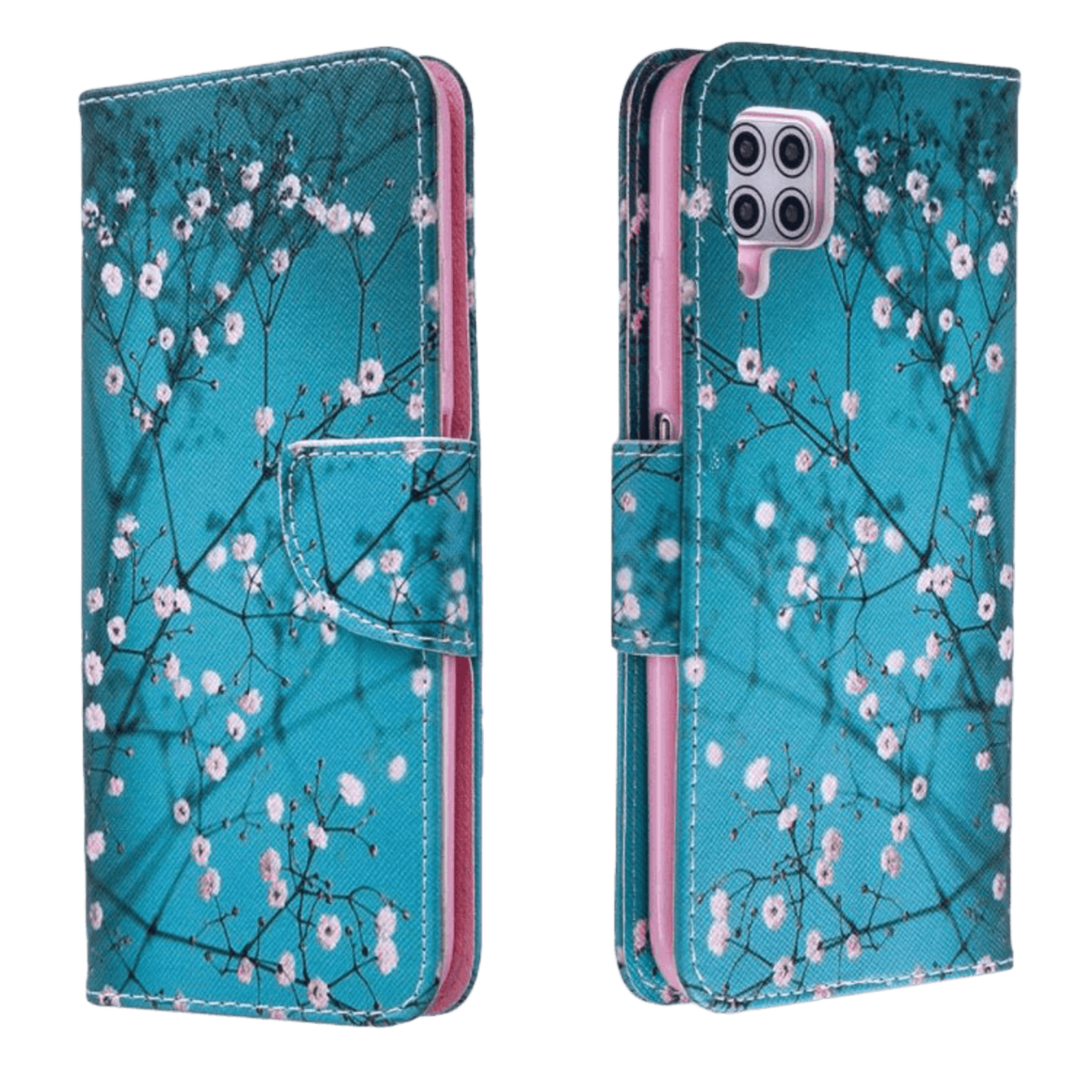 Comfycase Huawei P40 Lite bookcase boesje bloesem Meerkleurig