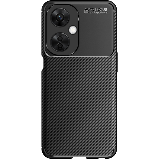Just in Case OnePlus Nord CE3 Lite 5G Anti-Slip Hoesje Zwart - Achterkant