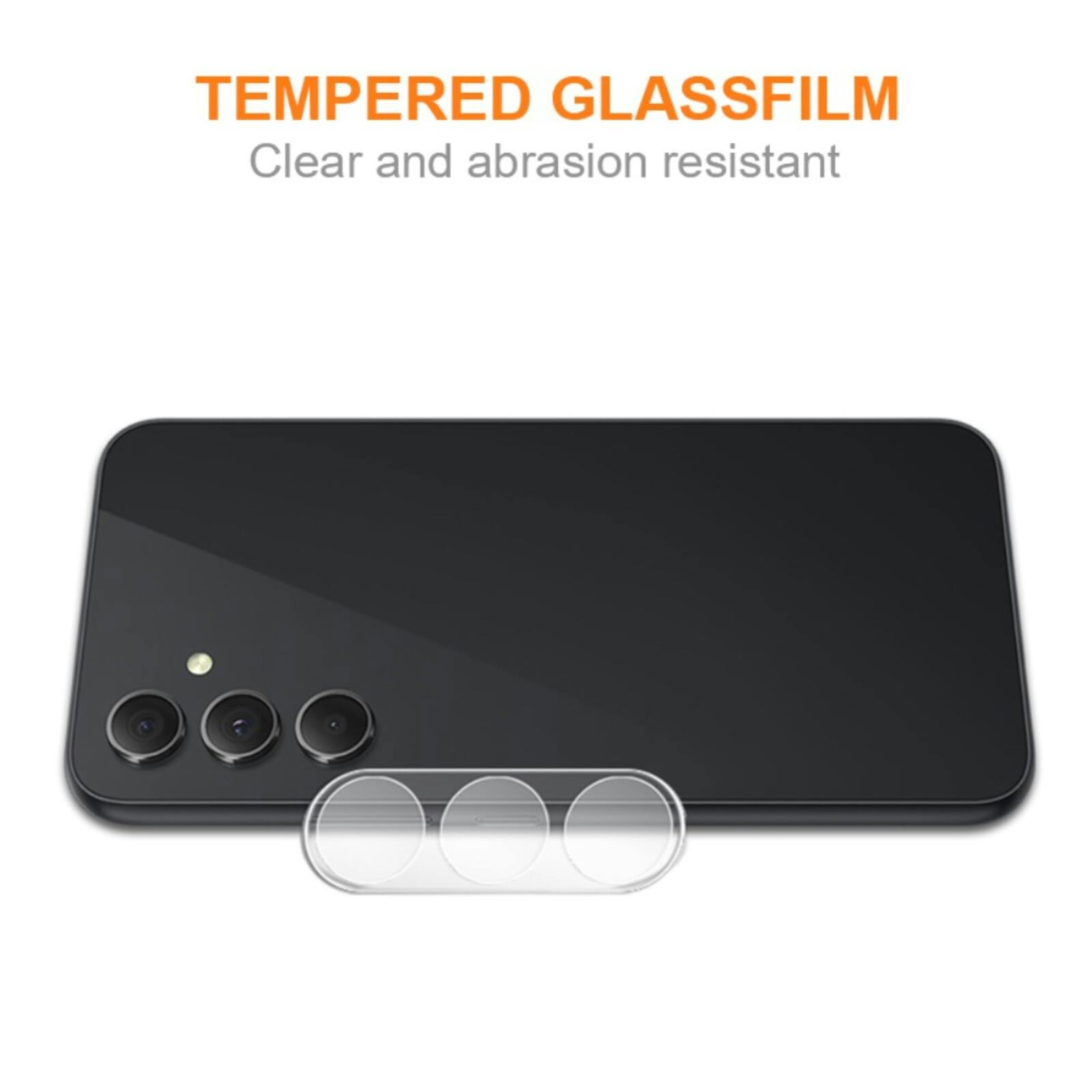 Amorus Samsung Galaxy A55 Camera Lens Protector Transparant