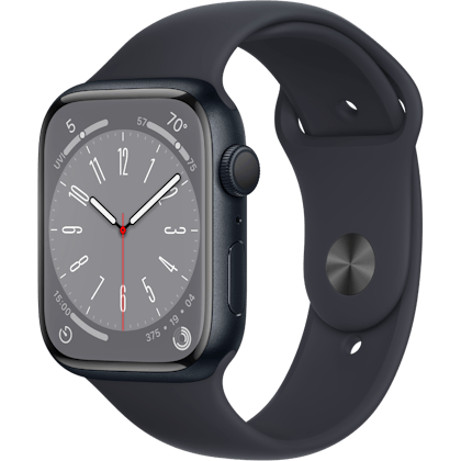 Apple Watch Series 8 Midnight - Voorkant