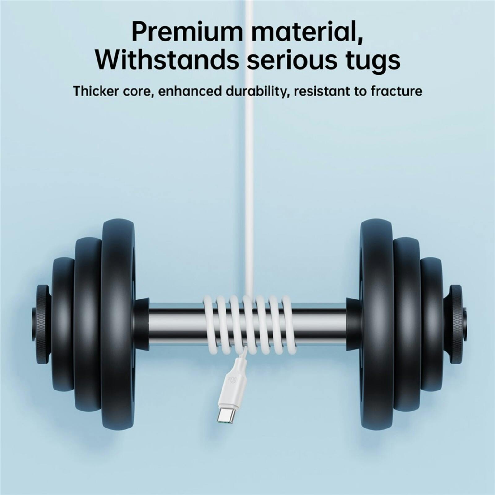 Joyroom Premium Series USB-C Oplaadkabel 60W Zwart 1m