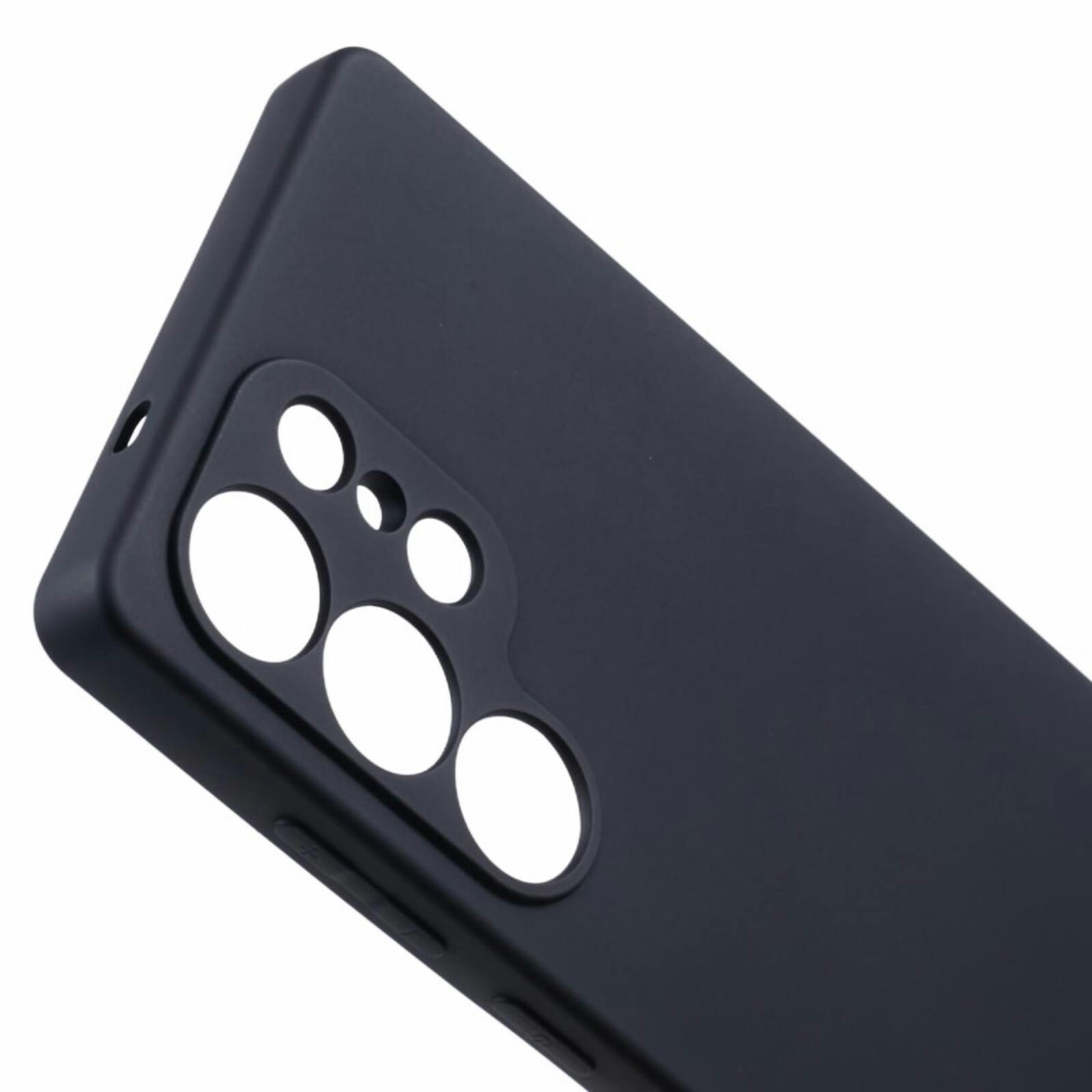 Mocaa Samsung Galaxy S25 Ultra Hoesje Zwart