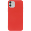 Mobiparts iPhone 12 (Pro) Siliconen Hoesje Scarlet Red - Voorkant
