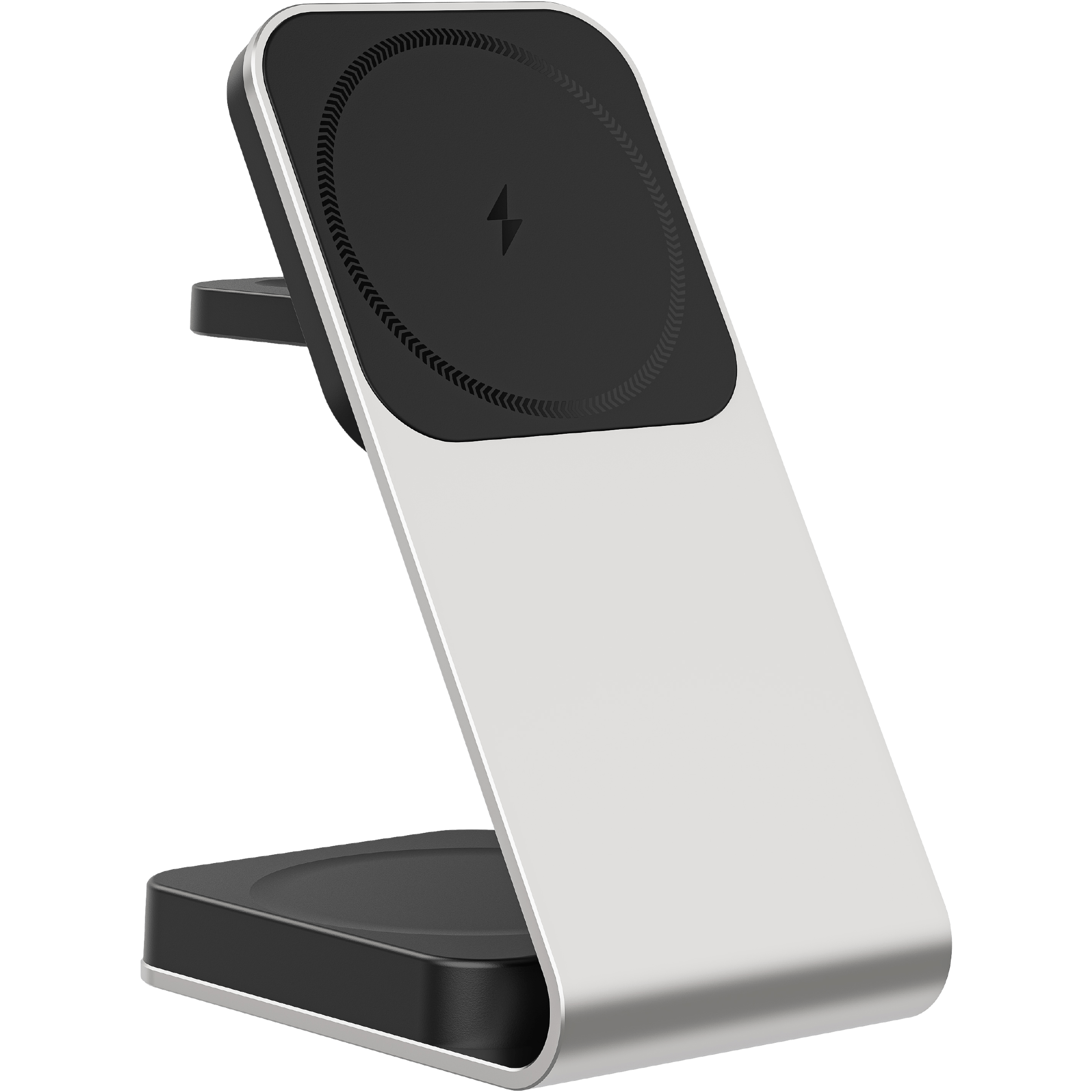 Musthavz MagCore Alu 3-in-1 Draadloze Oplader Grijs