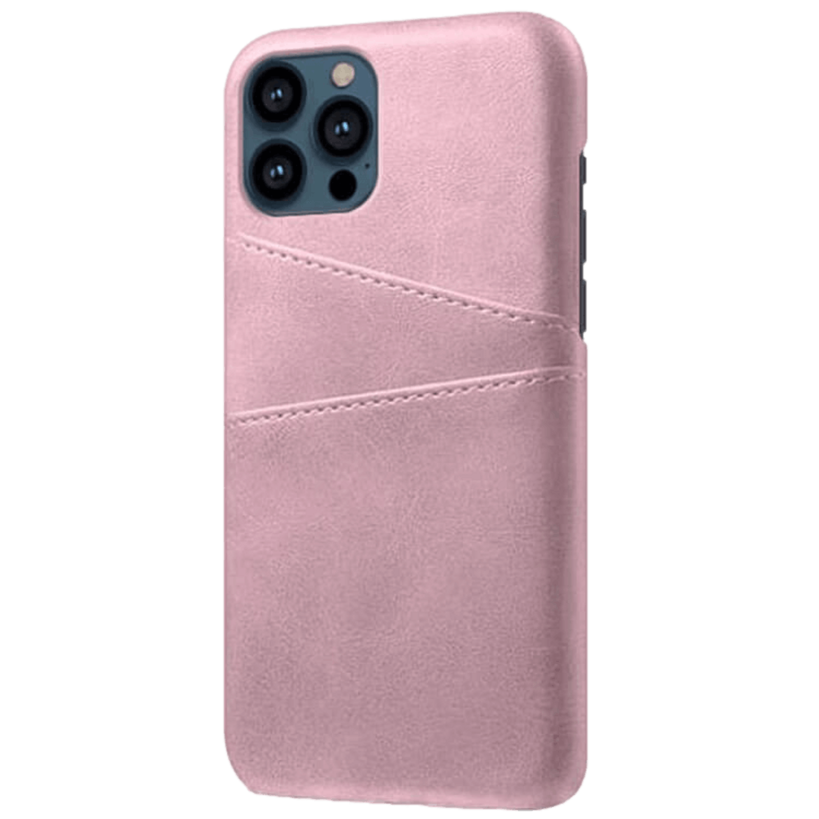 Comfycase iPhone 13 Pro Max Card Case Hoesje met Pasruimte Roségoud