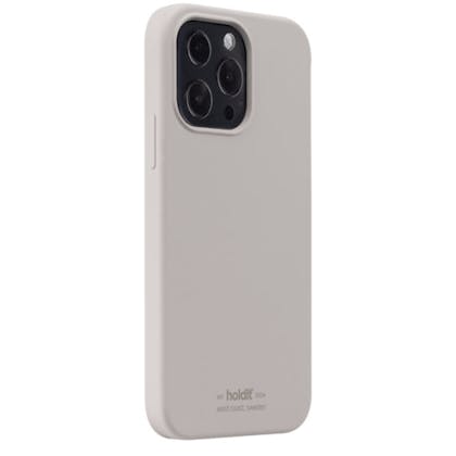 Holdit iPhone 13 Pro Siliconen Hoesje Taupe