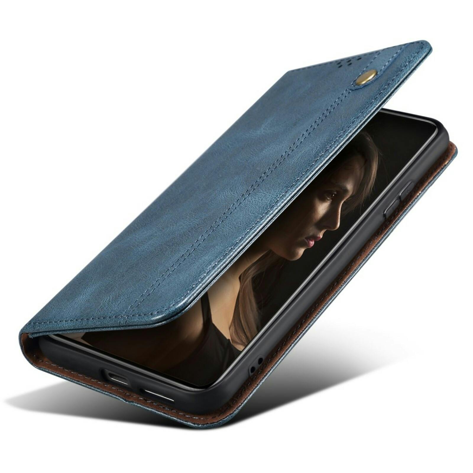 CaseBody OnePlus 12R Retro Bookcase Blauw