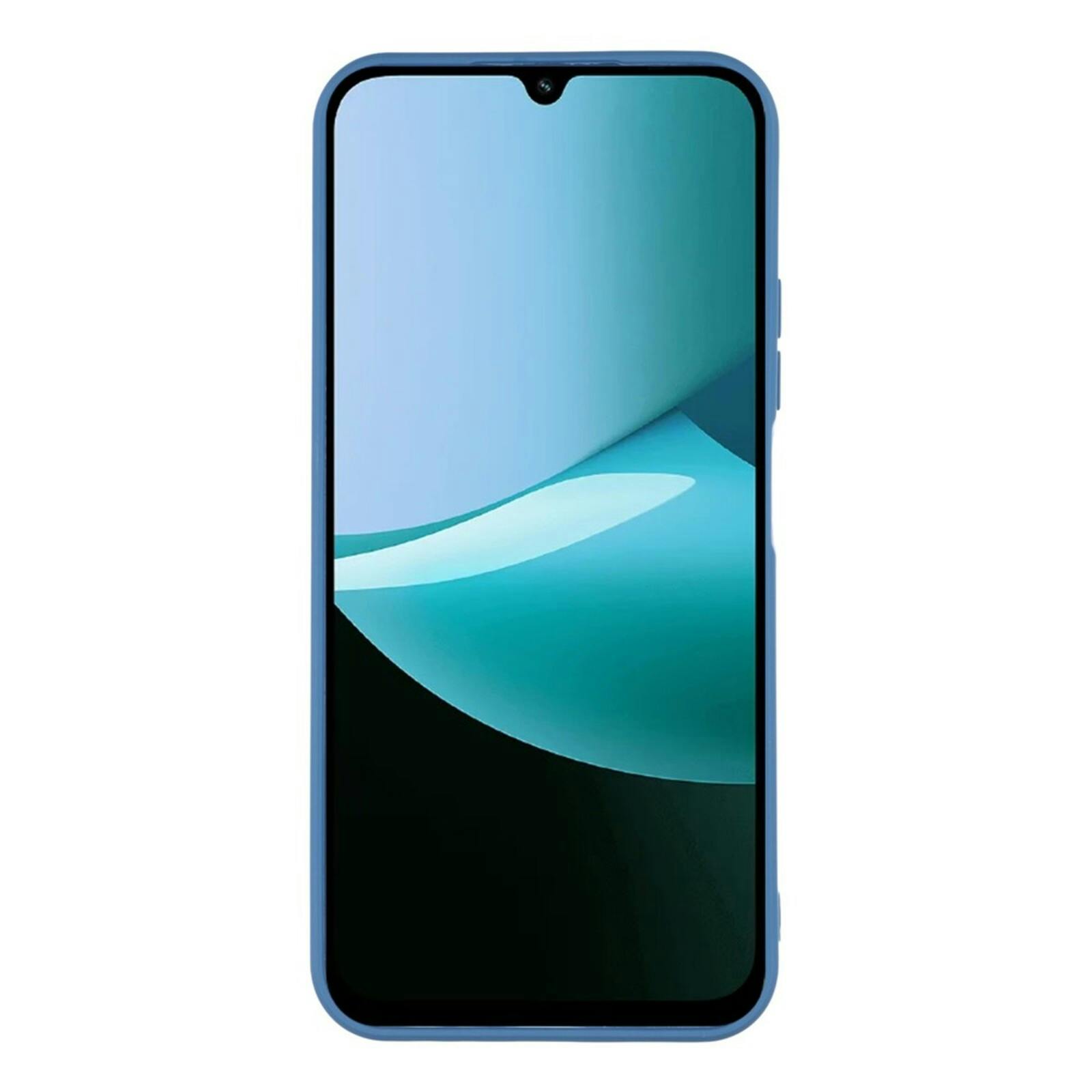 Mocaa Xiaomi Redmi 15C Siliconen Hoesje Blauw