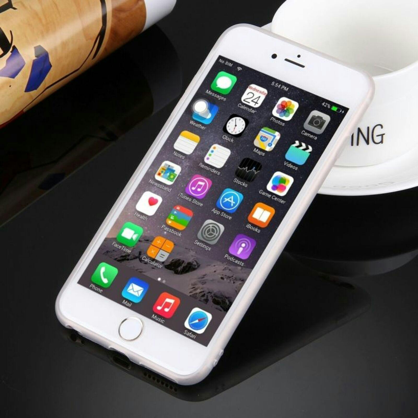 Mocaa iPhone 6 / 6s Slim-Fit Telefoonhoesje Transparant