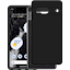 Just in Case Pixel 7 Siliconen (TPU) Hoesje Zwart - Voorkant & achterkant