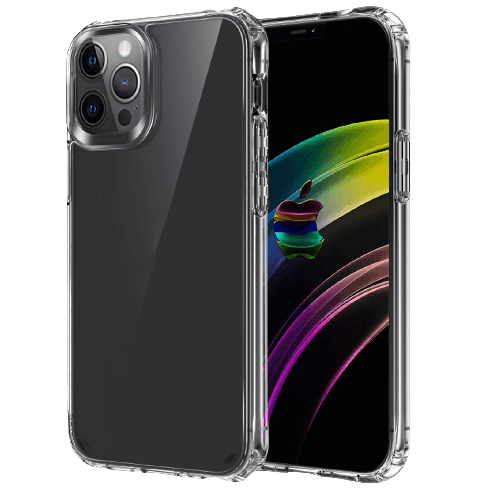 CaseBody iPhone 12 Pro Max Tough Glove Stevig Beschermhoesje Transparant