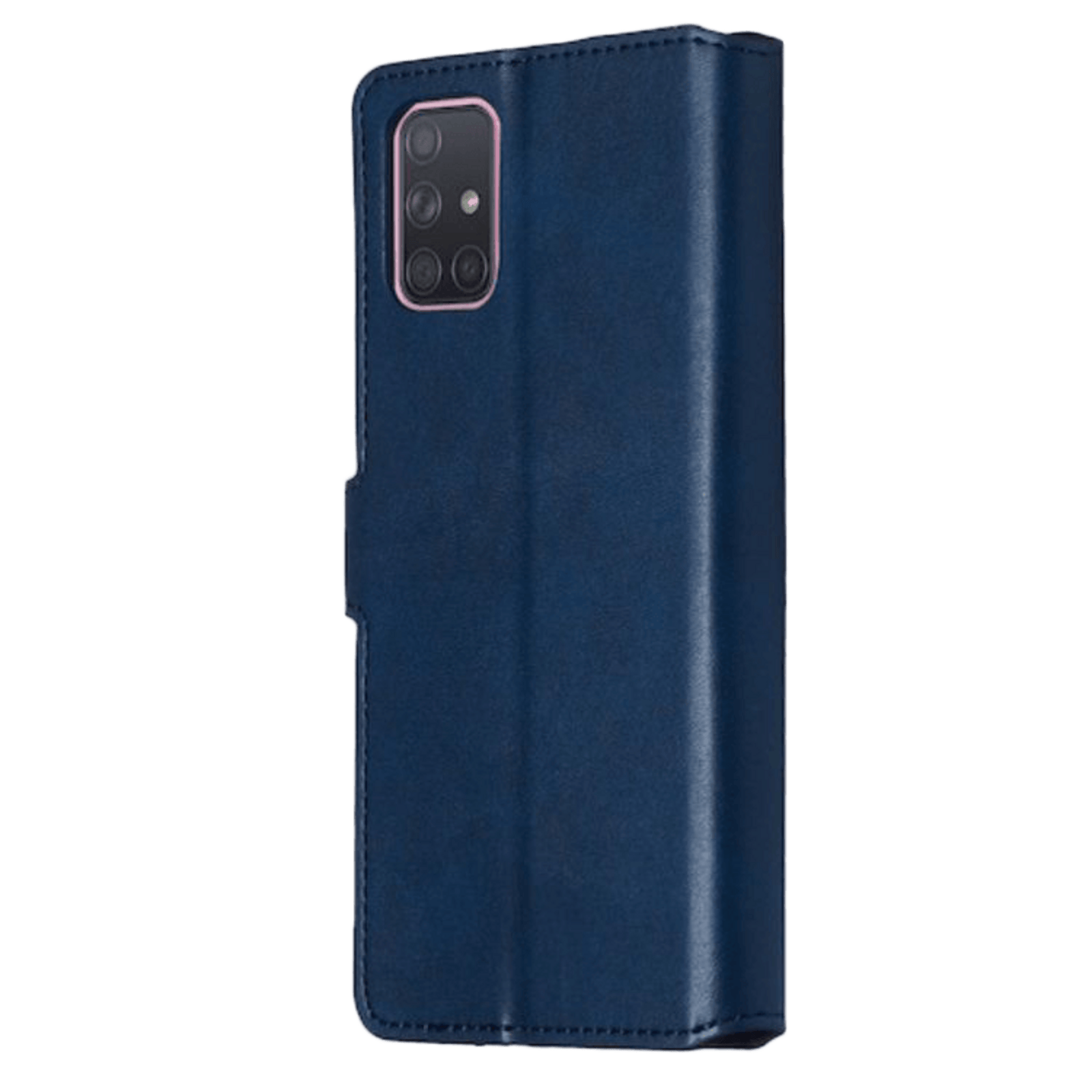 Mocaa Samsung Galaxy S20 Slim-Fit Boek Hoesje Blauw