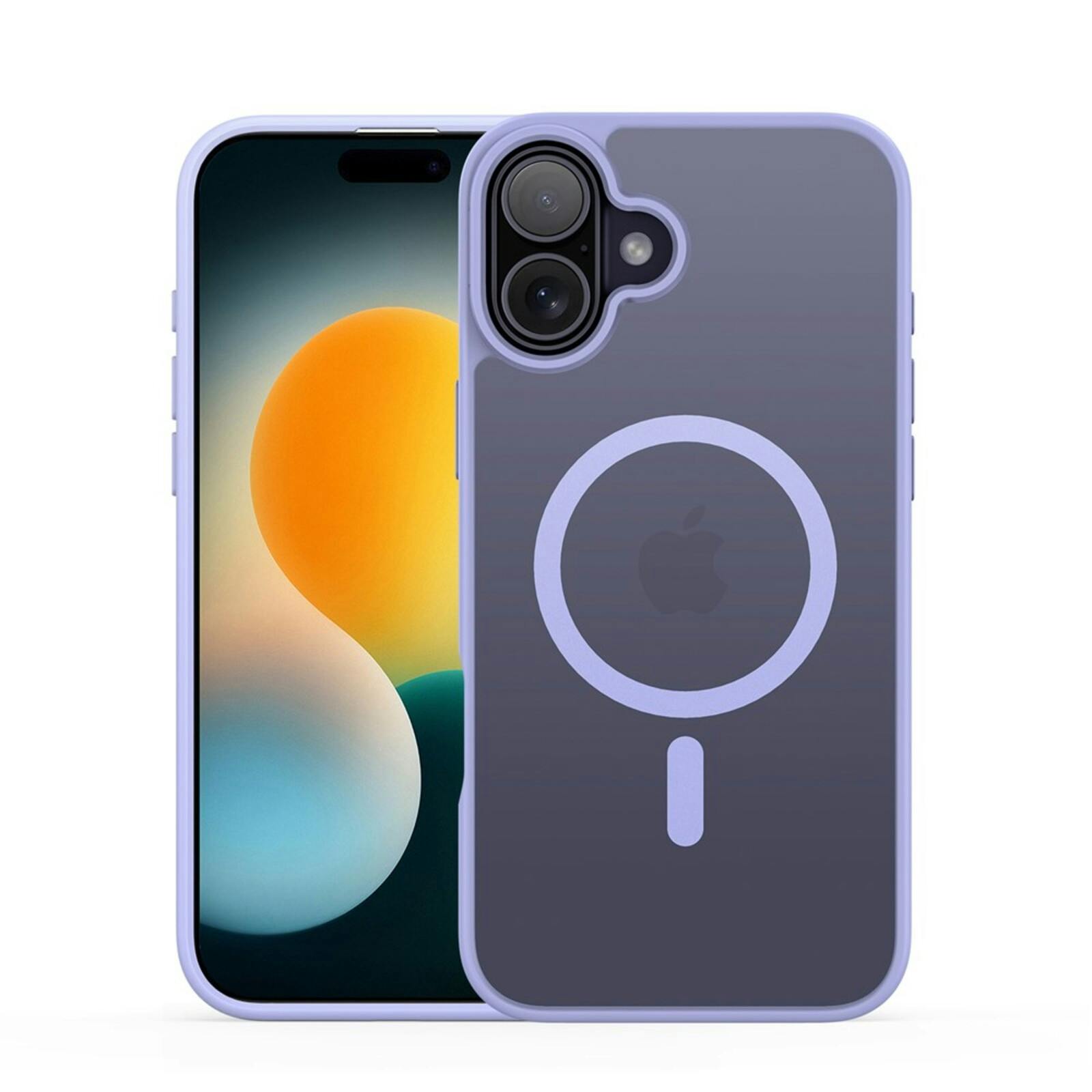 DUX DUCIS iPhone 16 Plus Mat MagSafe Hoesje Paars