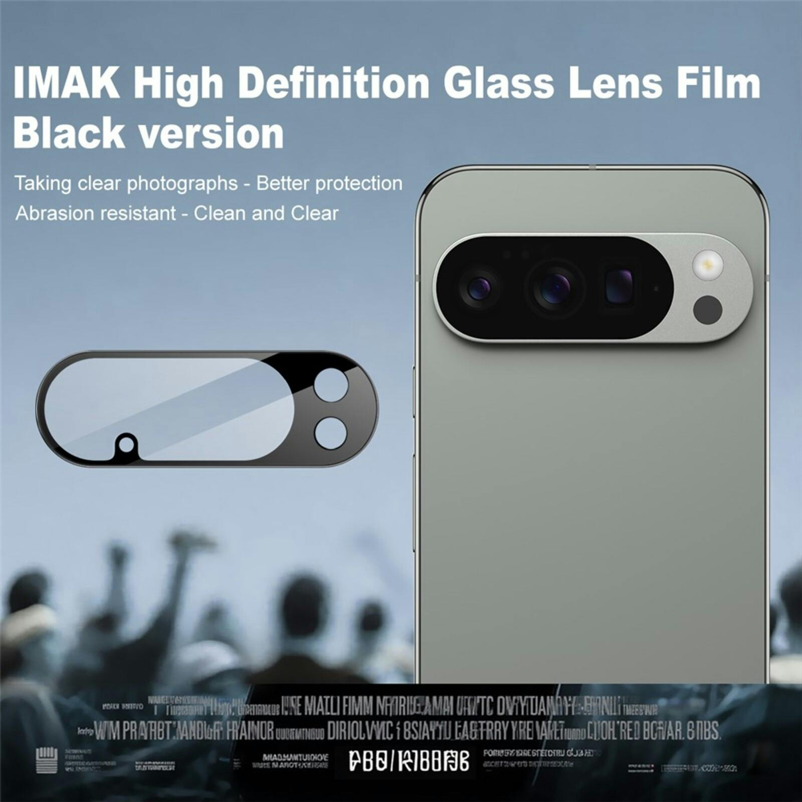 Imak Google Pixel 10 Pro Camera Protector Transparant