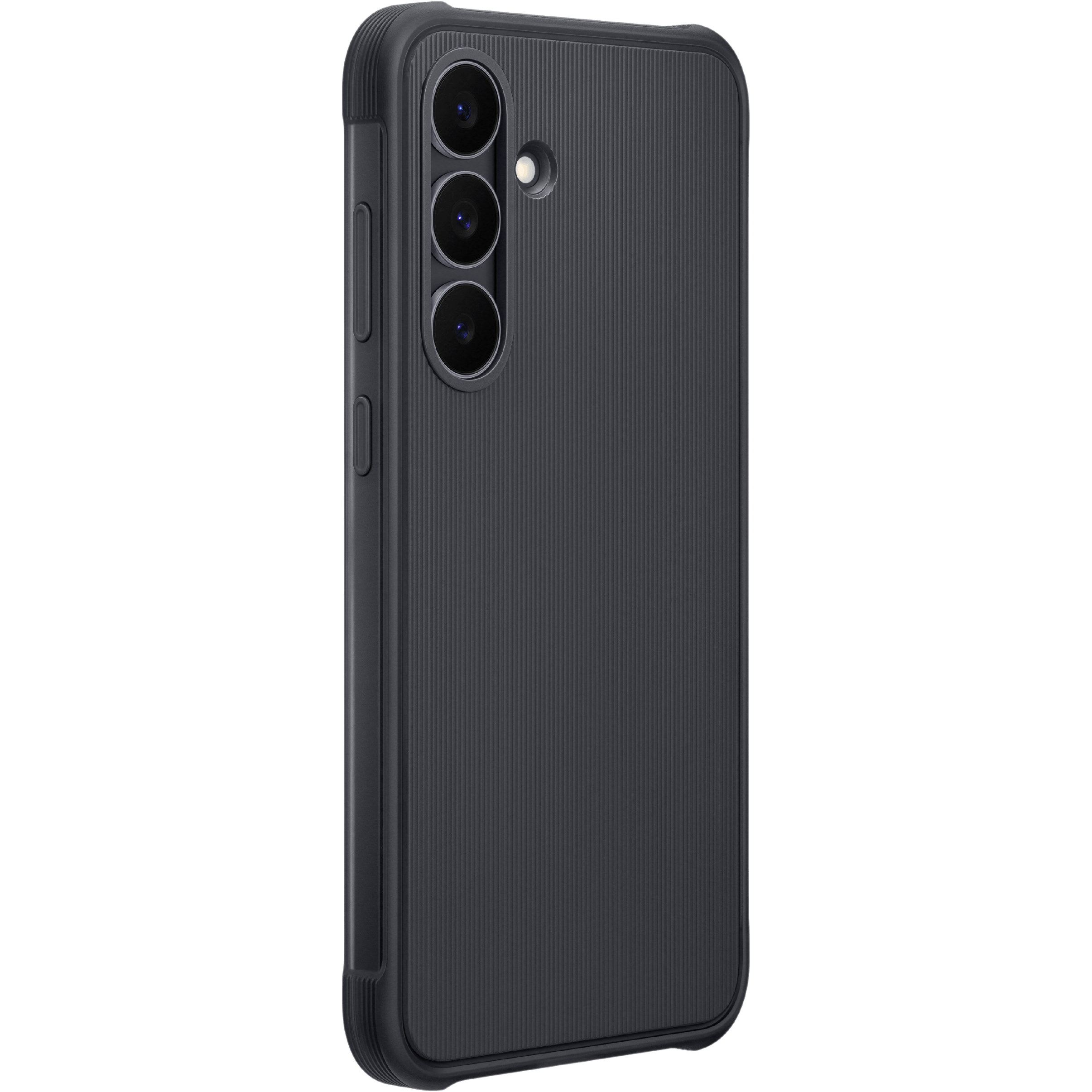 Samsung Galaxy S25 FE Rugged Case Zwart - Voorkant