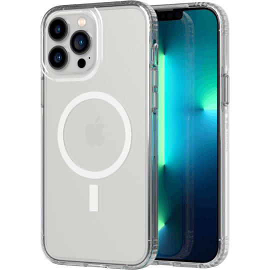 Tech21 iPhone 13 Pro Max Evo Doorzichtig MagSafe Hoesje - Voorkant