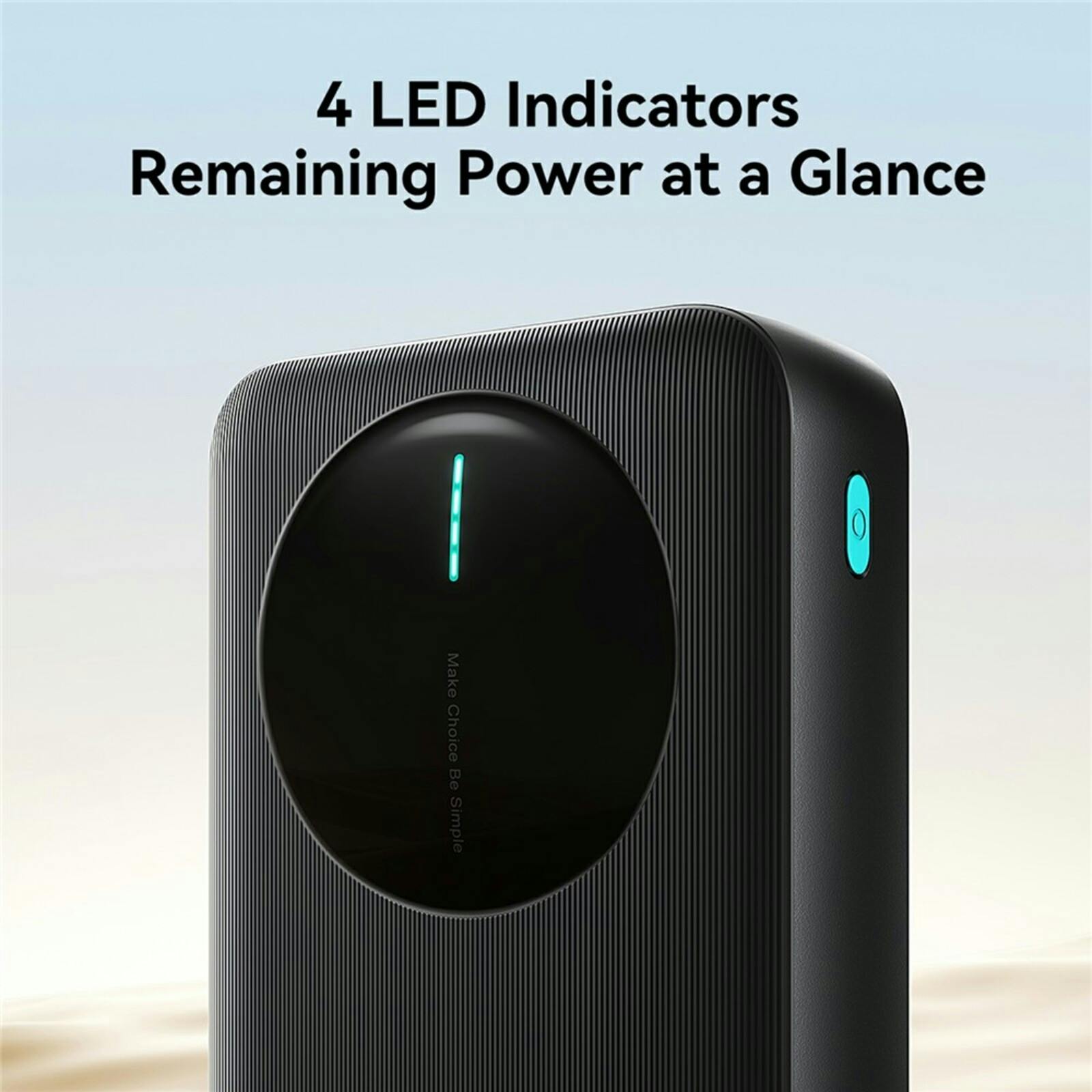 Joyroom Pro Display Powerbank 3 Output Poorten 20.000mAh Zwart