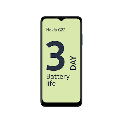 Nokia G22 Meteor Grey - Voorkant