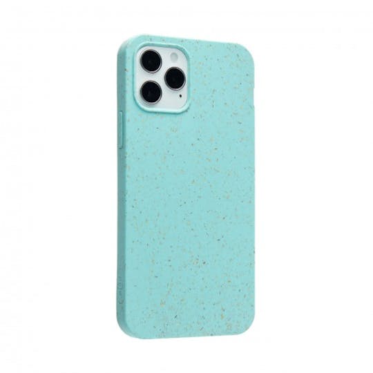 Pela iPhone 12 (Pro) Eco Friendly Slim Hoesje Blauw