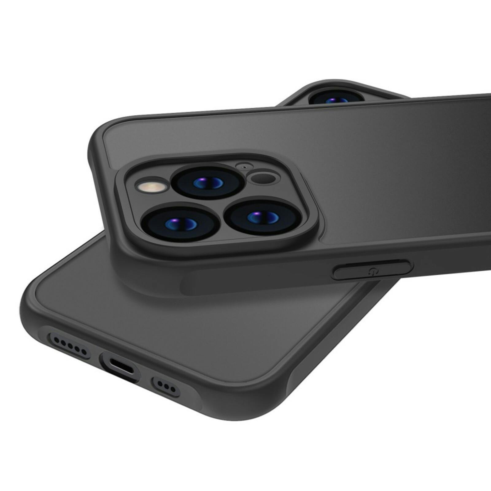 CaseBody Apple iPhone 16 Pro Slim-Fit Backcover Zwart