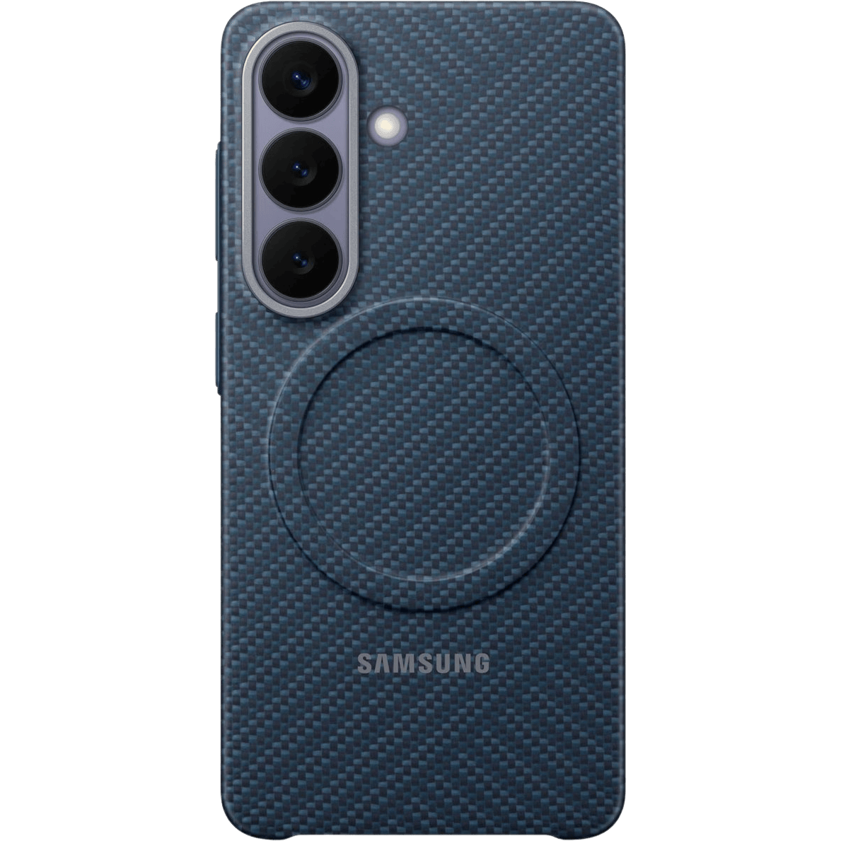 Samsung Galaxy S26 Carbon Magnet Case Blauw