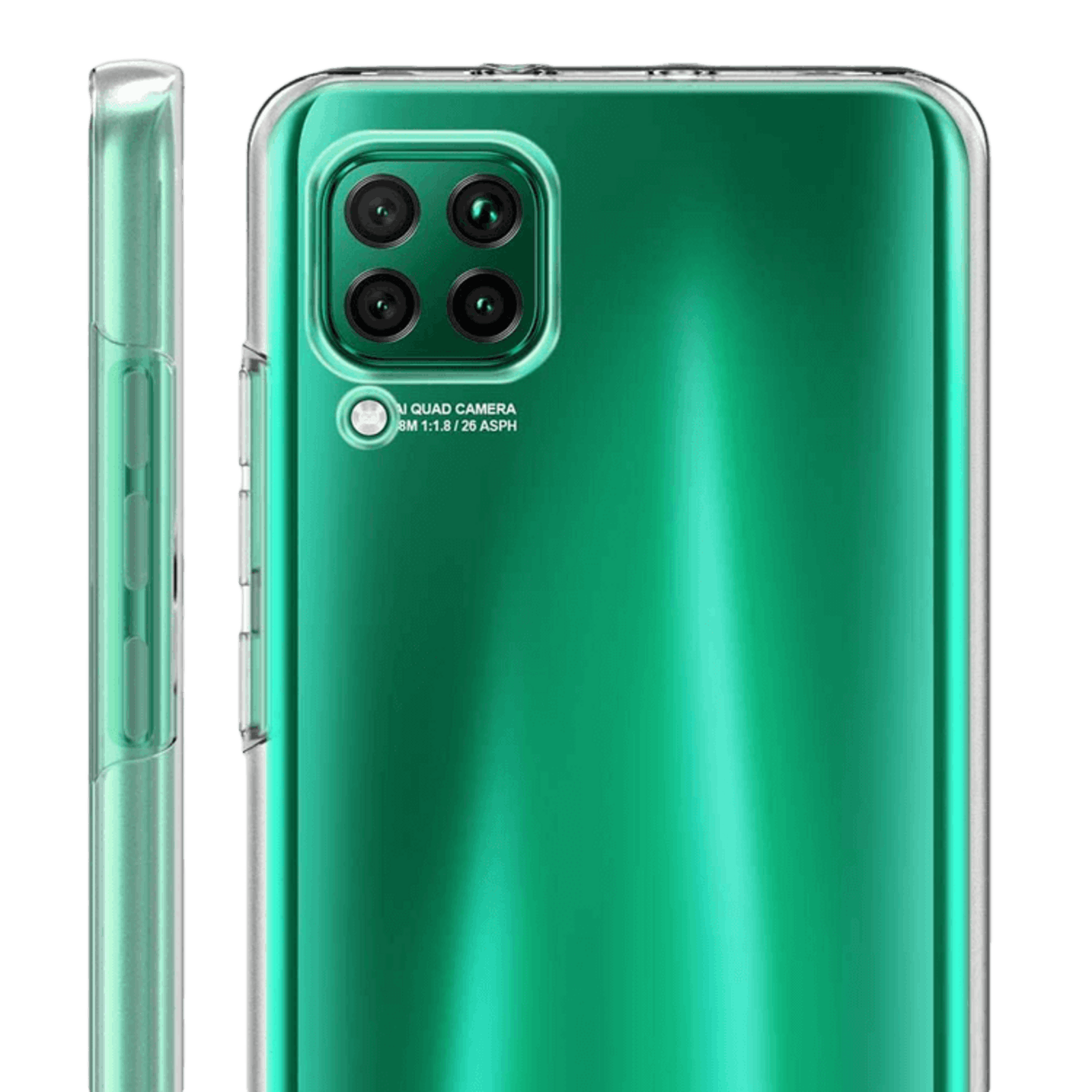 Mocaa Huawei P40 Lite fully body beschermhoes Transparant