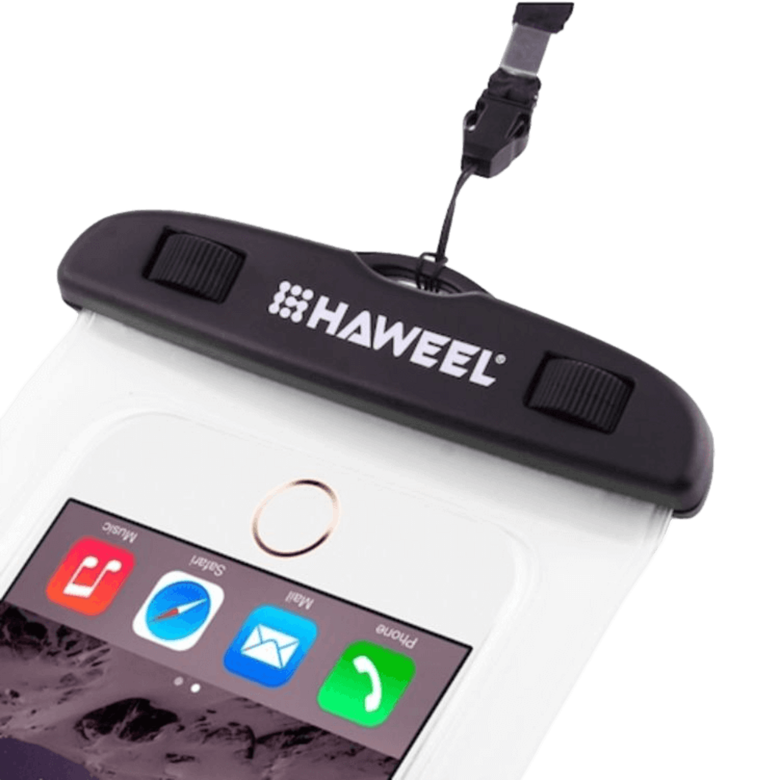 HAWEEL Universele Waterproof Beschermhoes Transparant XL