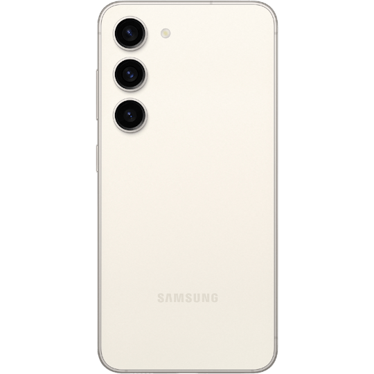 Samsung Galaxy S23 5G Cream - Achterkant