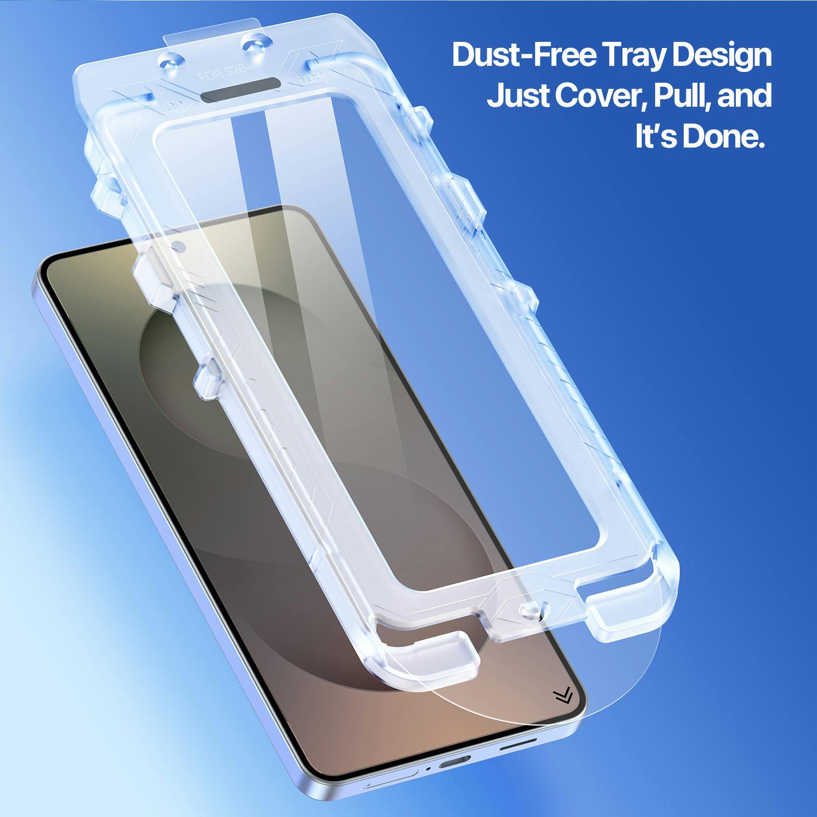 DUX DUCIS Samsung Galaxy S26 Plus Easy Installation Glass Screenprotector Transparant