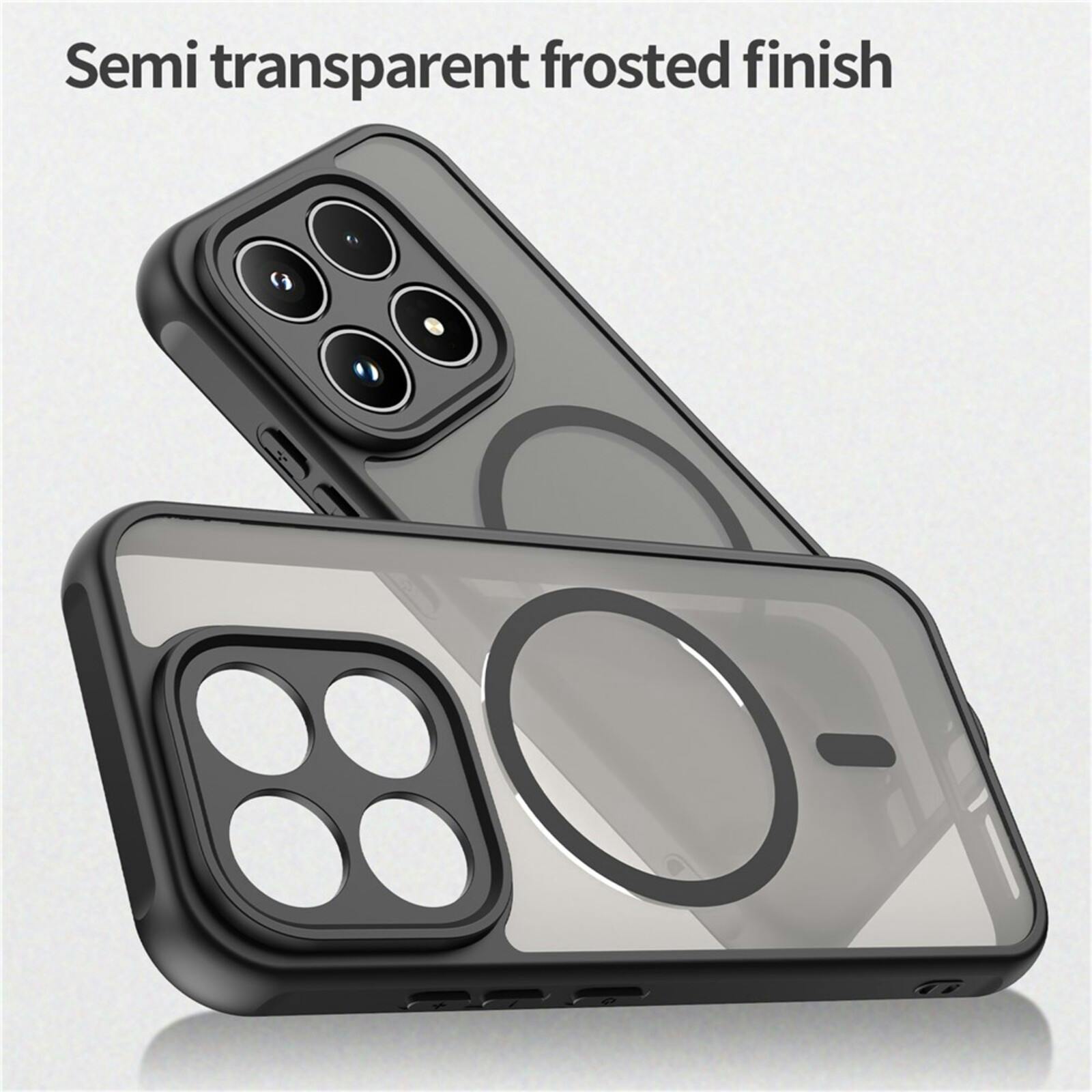 CaseBody Xiaomi 17 Magnetic Case Zwart