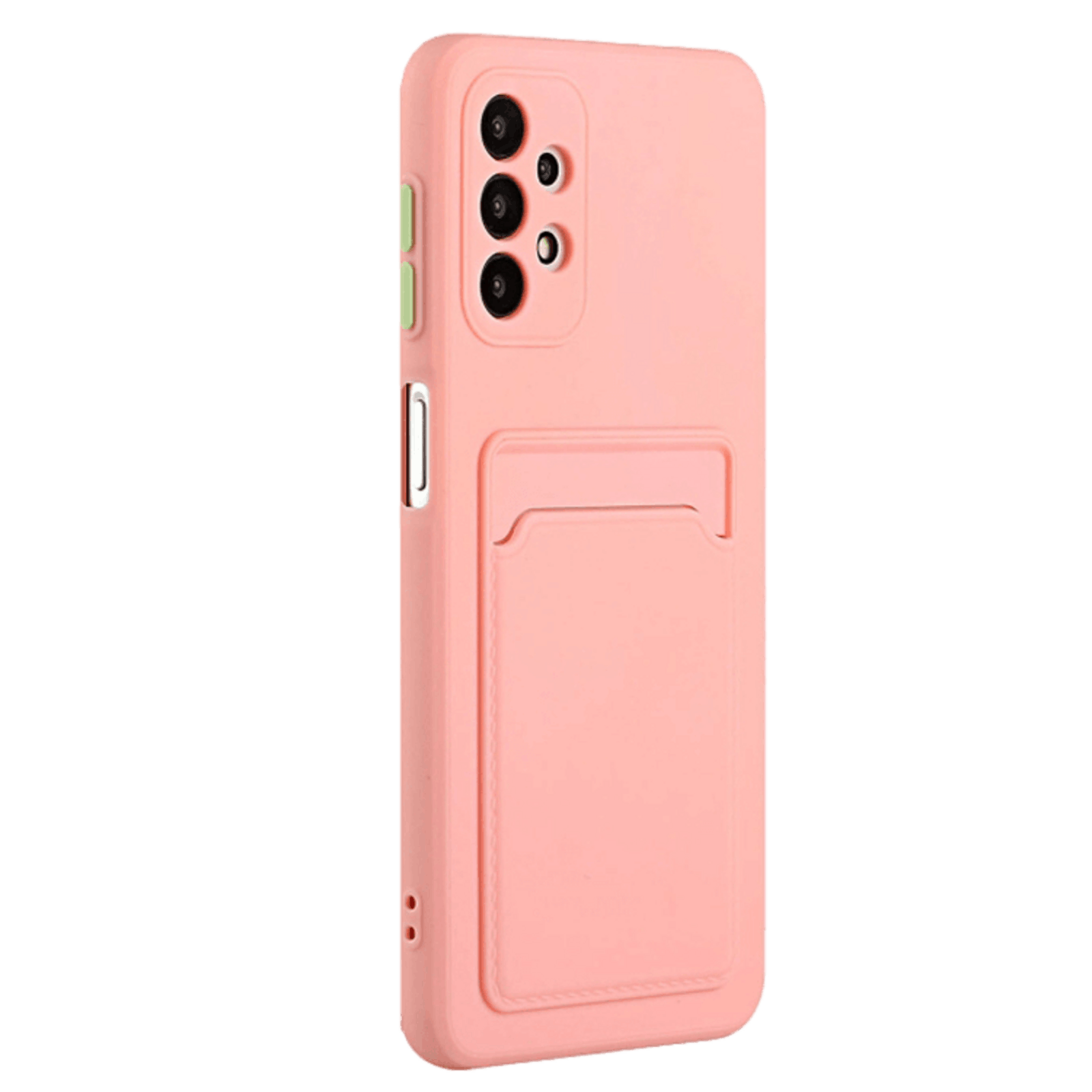 CaseBody Samsung Galaxy A53 Telefoonhoesje met Kaarthouder Roze