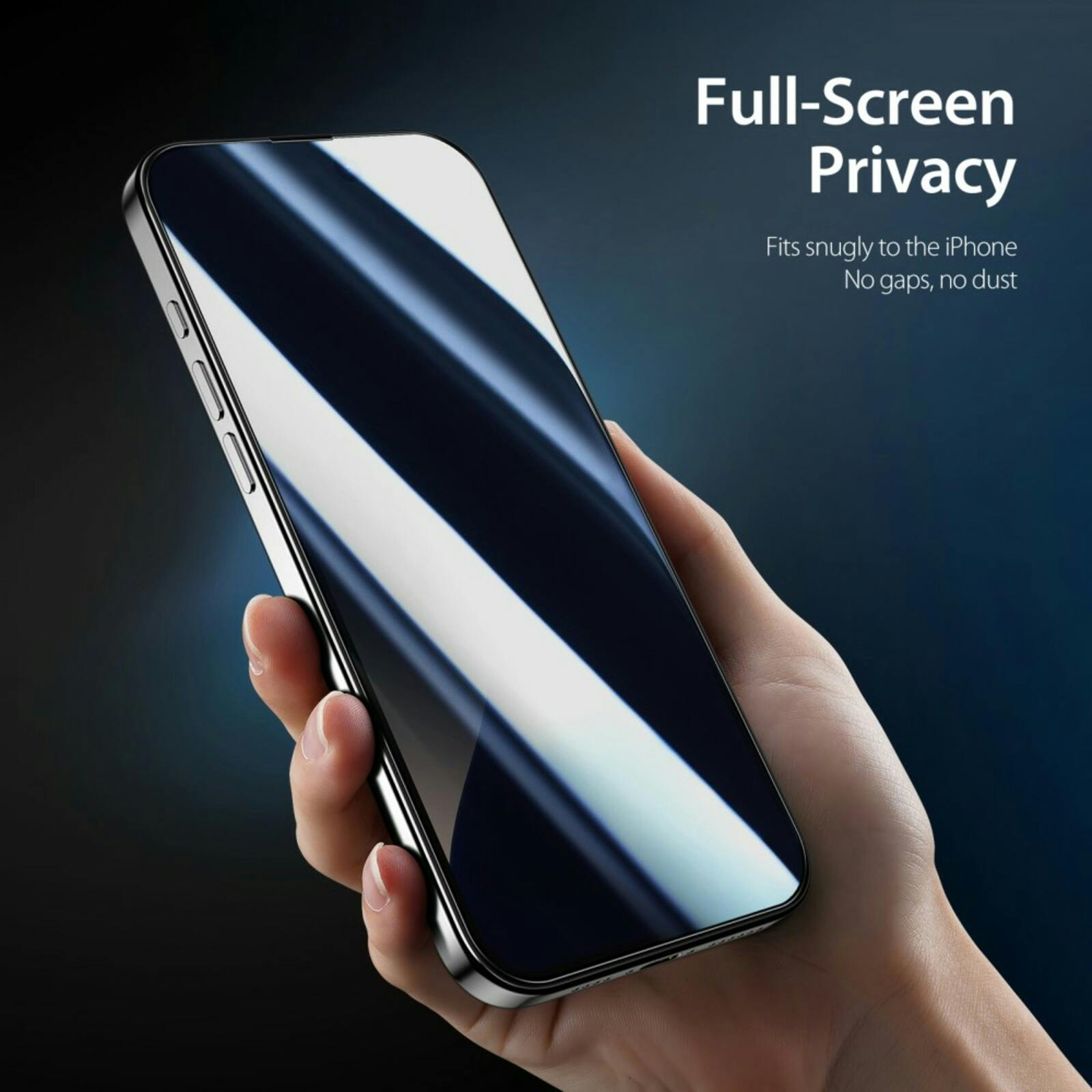 DUX DUCIS iPhone 16 Pro Screenprotector Gehard Glas Privacy