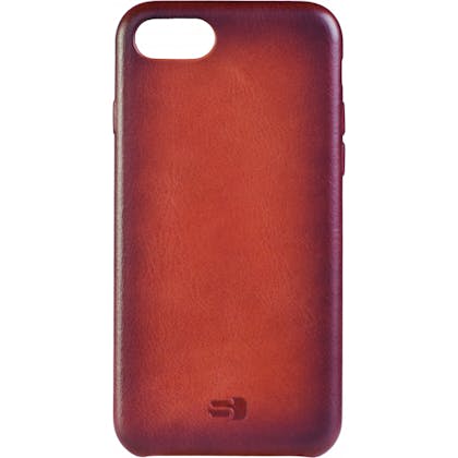 Senza iPhone 7/8 Leather Cover Burned Cognac
