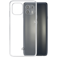 Mobilize Motorola Edge 20 Lite Siliconen (TPU) Hoesje Clear - Voorkant