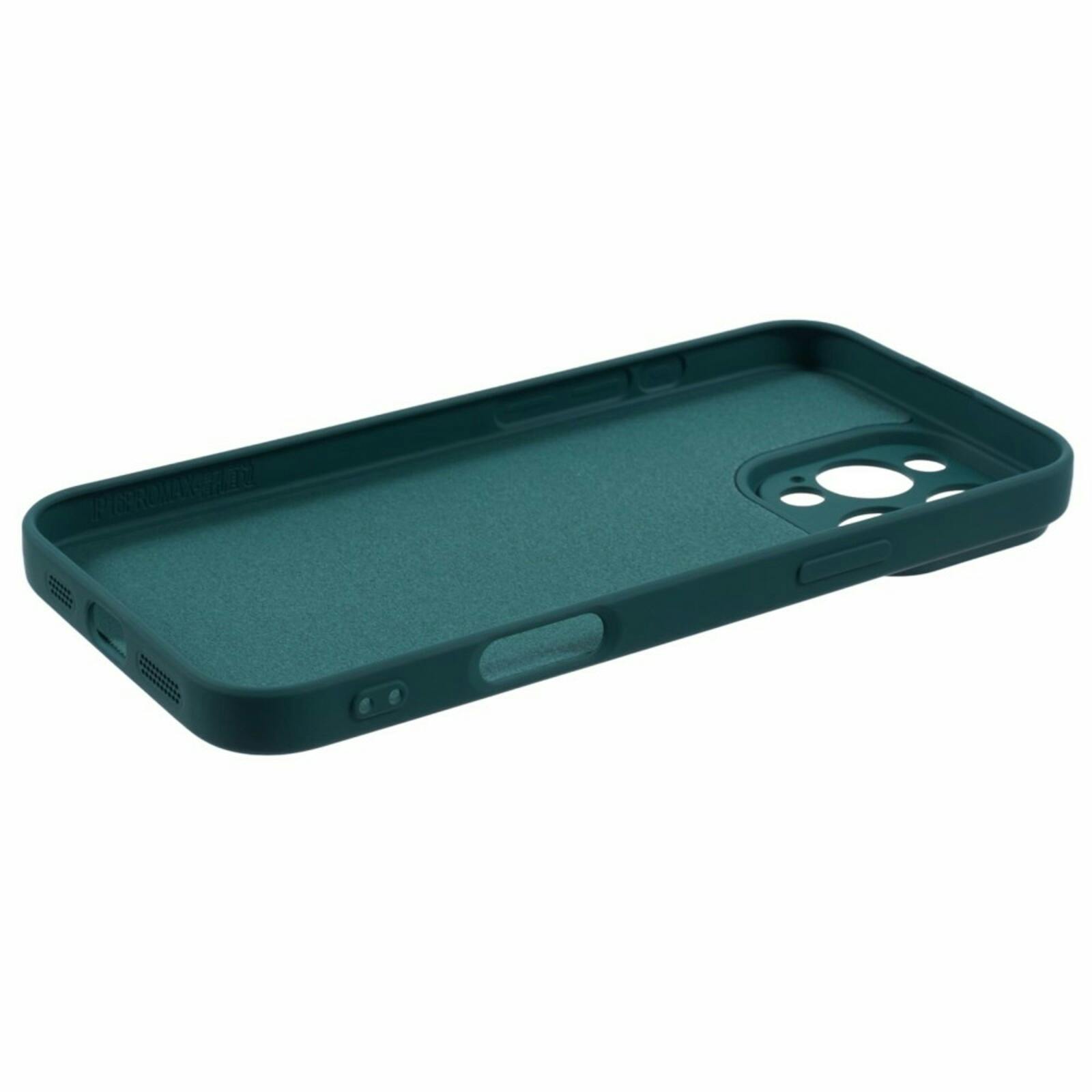 Mocaa Apple iPhone 16 Pro Max Lens Protection Hoesje Groen