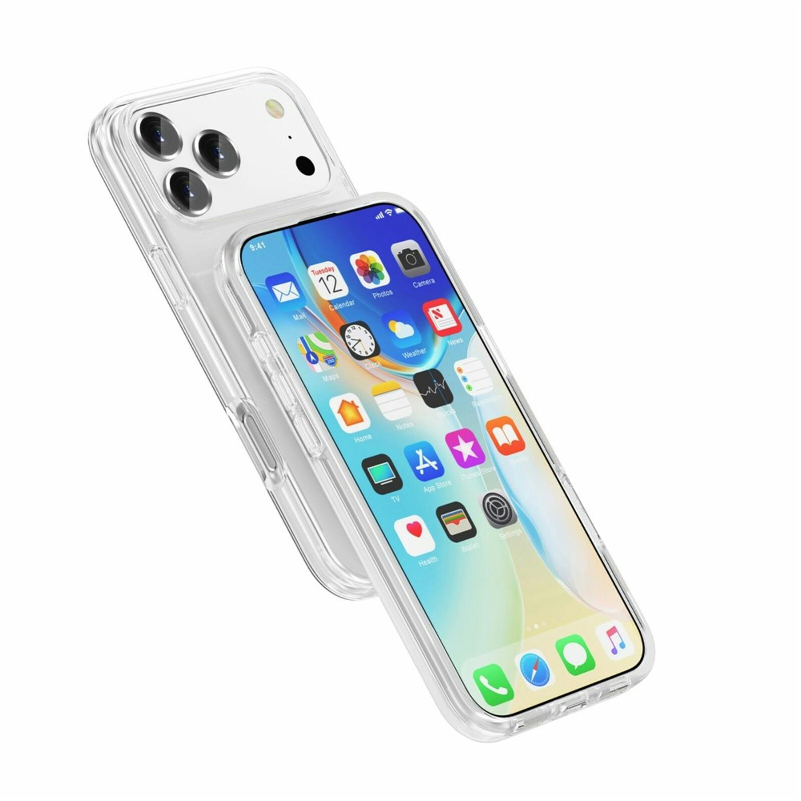 Mocaa Apple iPhone 17 Pro Max Slim Armor with MagSafe Transparant