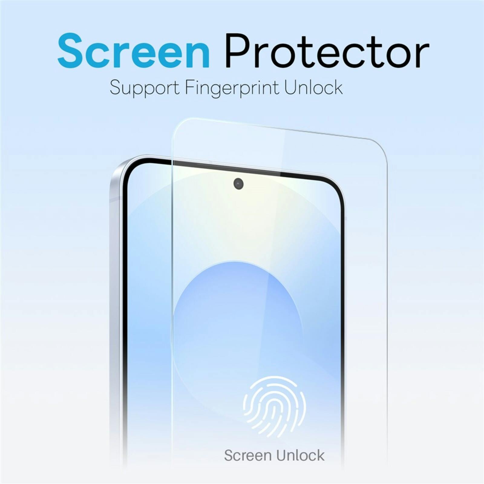 Northjo Samsung Galaxy S25 MagSafe 3-in-1 Protection Bundel Transparant