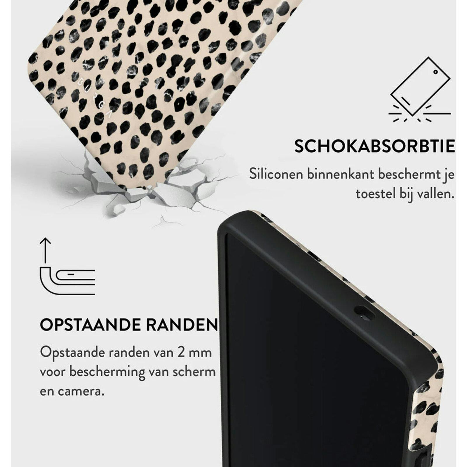 Burga Samsung Galaxy S25 Ultra Fashion Hoesje Almond Latte