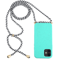 Mocaa iPhone 12 (Pro) Telefoonhoesje met Koord Groen