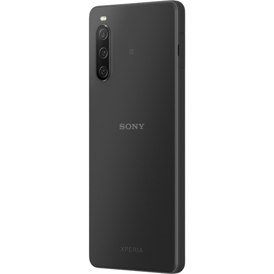 Sony Xperia 10 IV Black - Aanzicht vanaf links