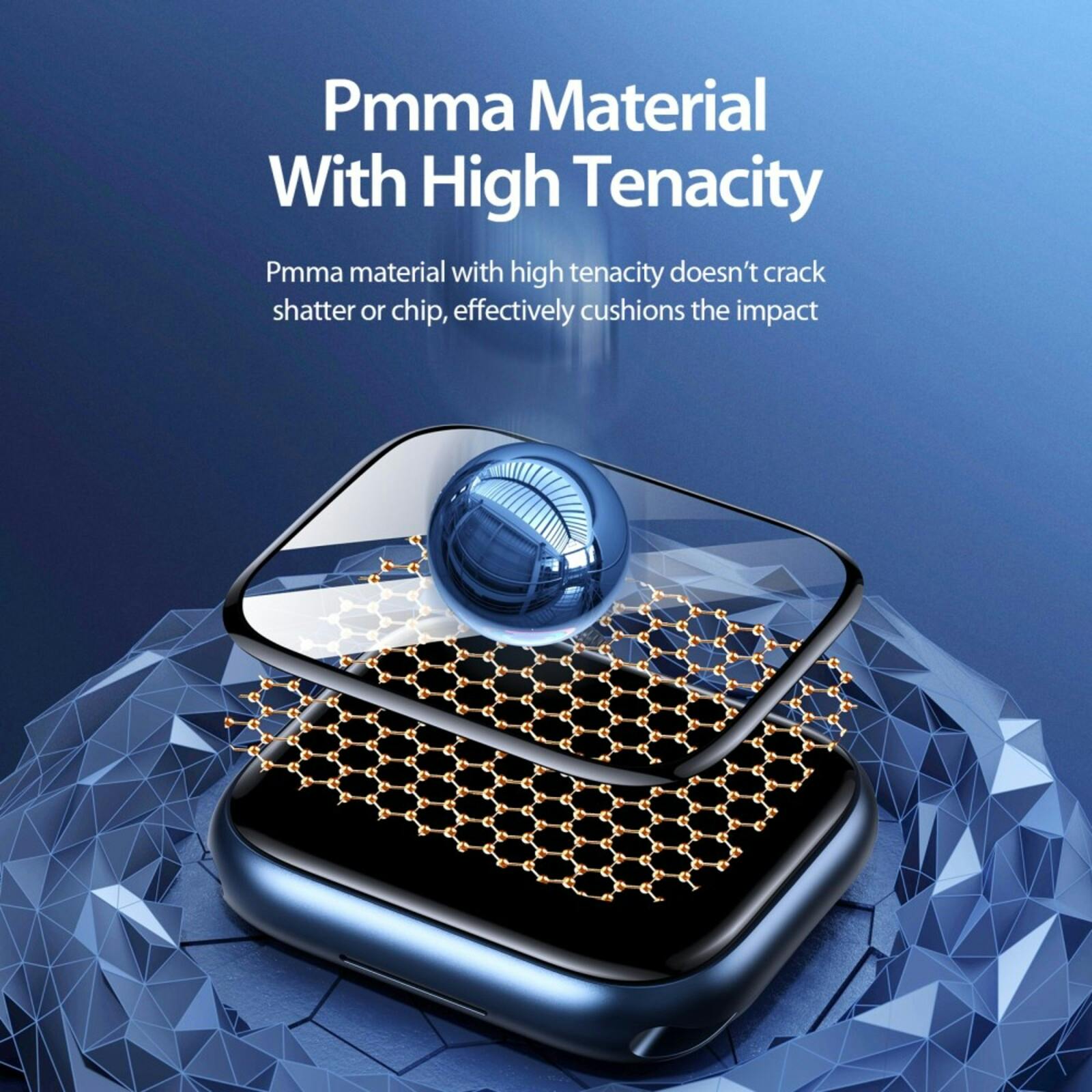 DUX DUCIS Apple Watch Series 10 42mm Screenprotector Duo Pack Transparant