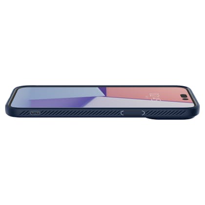 Spigen iPhone 14 Pro Liquid Air Hoesje Blauw