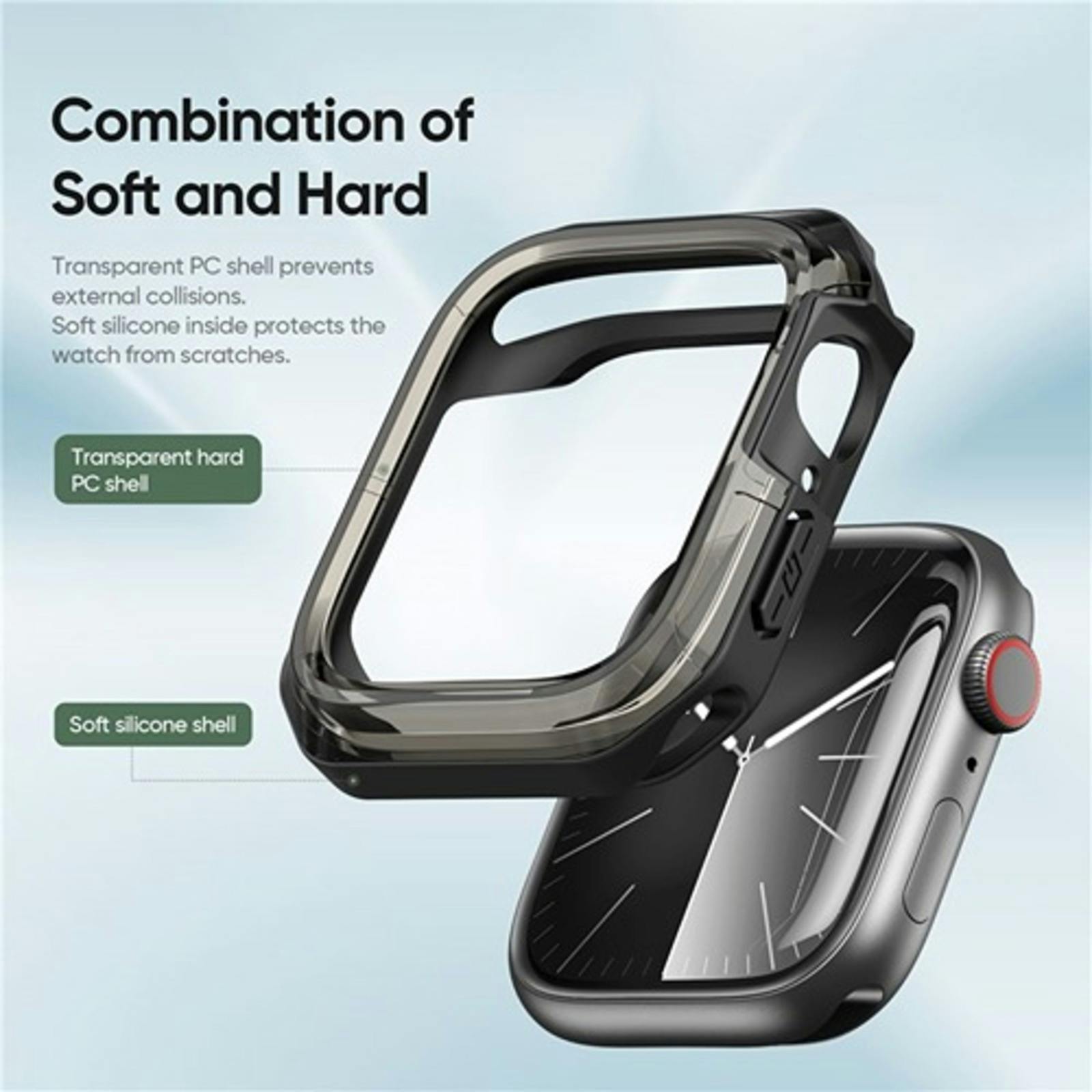 DUX DUCIS Apple Watch SE 40mm Tamo Hoesje Zwart